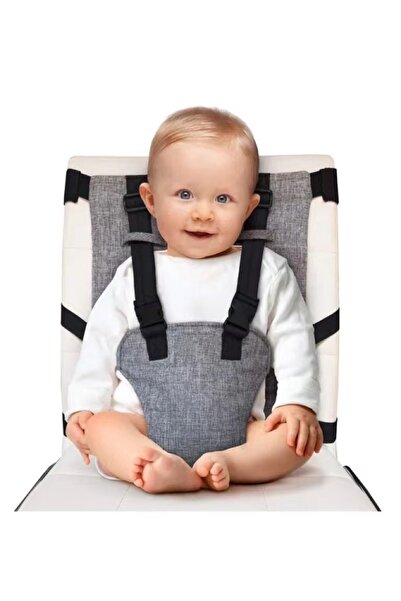Choice Grey Child Chair Safety Belt Stop Babies Slipping Falling Baby Dining Chair Seat Belt Adjustable Kid
