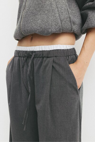 Pull & Bear Boxer waistband joggers