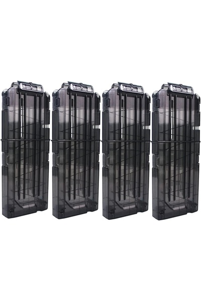 Choice مشابك رصاص سوداء، عبوة من 4 قطع، 12 سهمًا، مشابك إعادة تحميل سريعة، مش...