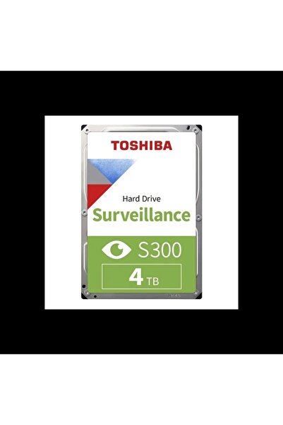 Toshiba S300, Hdwt840uzsva, 3.5", 4tb, 256mb 5400 Rpm, 7/24 Güvenlik Hdd