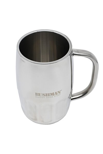 Bushman Bierkrug 0,75 silber UNI