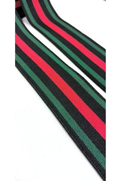 ALTAY AKSESUAR شريط مطاطي باللون الأسود والأخضر والأحمر
