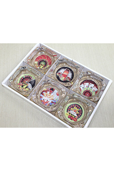 URZ GRUP Glass Ashtray Model 8