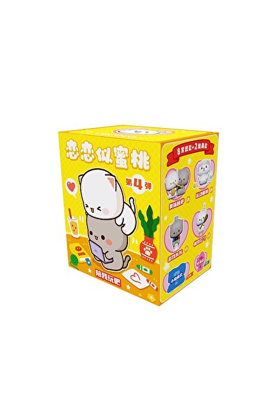 Choice Random 1PC Cute Cat Series 4 Blind Box, Surprise Collection Figures Mini Doll Set for Desk Decor Bir