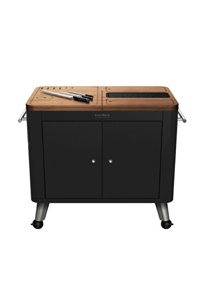 Everdure By Heston Blumenthal Indoor/Outdoor Mobile Preparation Kitchen