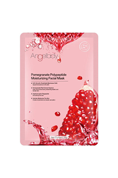 OEM Angellady® Facial Mask with Pomegranate & Polypeptides | Hydration & Elasticity