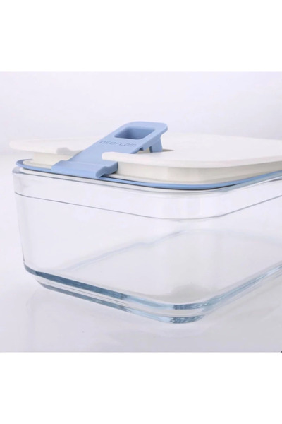 ORIAN Neoflam Square Glass Storage Containers 500ml