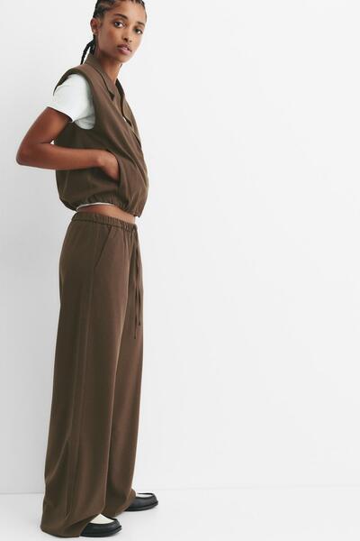 Pull & Bear Tailored fit jogger trousers