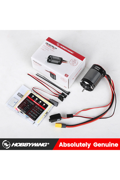Choice محرك HobbyWing QuicRun Fusion PRO 540 60a 2300KV مقاوم للماء 2 في 1 بد...