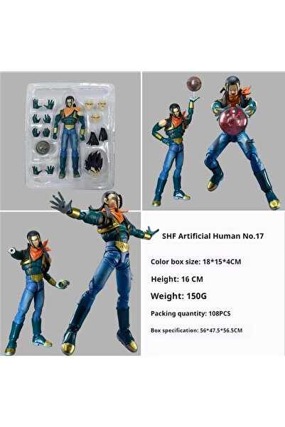 BANDAI No.17 New Original Soul Is Limited To Shf Dragon Ball Gt Super 17th The Ultimate Artificial Person T