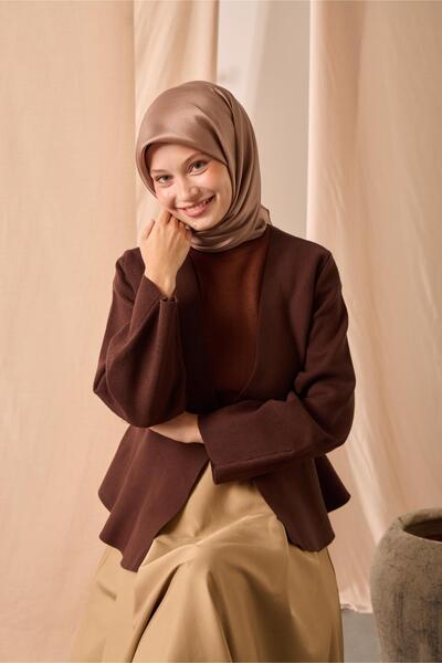 Silk Home Απλό γυαλιστερό κασκόλ 75006-58