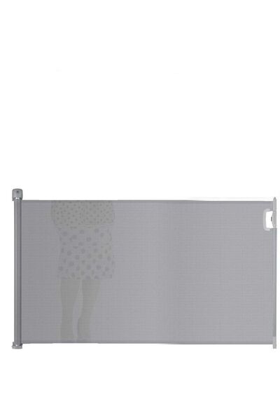NUKIDO Safety gate, retractable for stairs and doors, made of ABS and PVC, easy folding and...