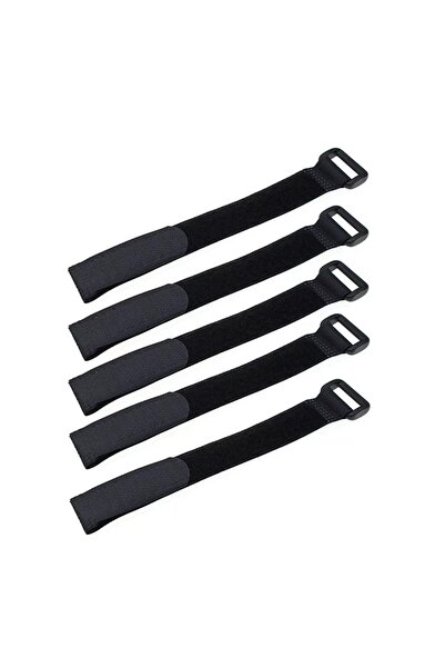DUTRIEUX 20cm 5Pcs 5pcs/Lots Black Durable Antiskid Cable Tie Down Straps For Rc Car Battery Rc Crawler Tool