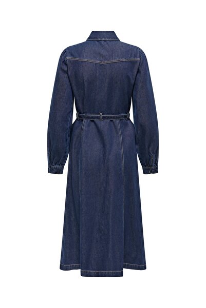 ONLY Jeanskleid ONLJULIE Langes Kleid