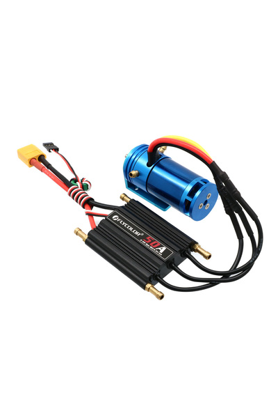 Choice RC Brushless Power Drive 2862-2800KV 2-4S Water-cooling Motor and Flycolor 50A Water-Cooled ESC W...