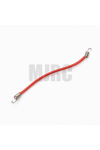 Choice شبكة أمتعة مرنة حمراء مكونة من 5 قطع، تُثبّت على رف سقف السيارة، مزودة...