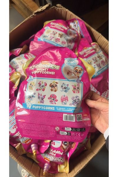 Miniso Randomly 1PCS Zuru Rainbocorns Pocket Puppy Corns Mysterious Blind Box Swinging Dog Doll Mini Toy De