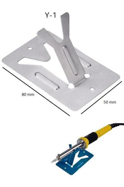 Hatfon Elektronik Havya Sehpası - Havya Standı Metal 80x50 mm Y-1