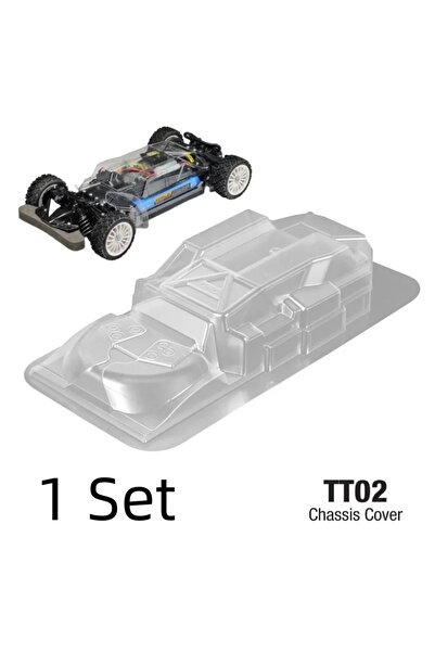 Choice مجموعة واحدة من غطاء هيكل من البولي كربونات RC 1/10 لحماية عمود محرك E...