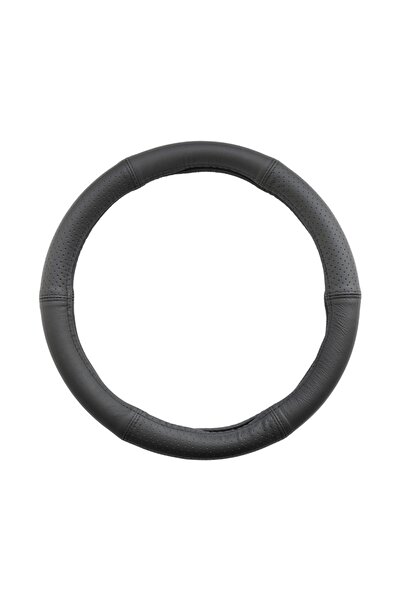 Mega Drive HUSA VOLAN PIELE NATURALA SEMI PERFORATA NEGRU 44-46 CM