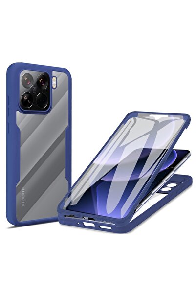 SKYDDAR INNOVATION Case + Foil for Xiaomi 15 Pro, [360° Package] ColorVerse, set with sticker, Blue
