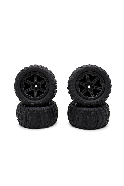Choice Monster truck tire 4pcs/pack YSIDO 85mm Rubber Tires 12mm Hex For 1/16 WLTOYS 144001 124018 SCY MJX