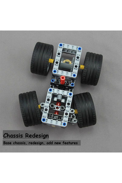 Choice هيكل سيارة MOC الأساسي لدعم تعديل السيارات الرياضية وإعادة تصميم المحركات وامتصاص الصدمات والتوجيه...