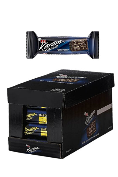 Eti Karam Bitter Çikolatalı Kremalı Gofret 50 GR * 24 Adet