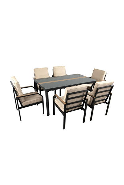 Living Accents 7-Piece Weather Resistant Elegant Outdoor Dining Set