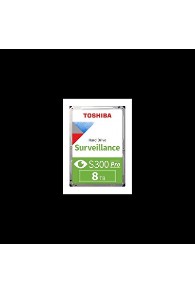 Toshiba S300 Pro, Md10ada800v, 3.5", 8tb, 512mb 7200 Rpm, 7/24 Güvenlik Hdd