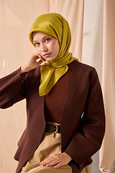 Silk Home Plain Shiny Scarf 75006-77