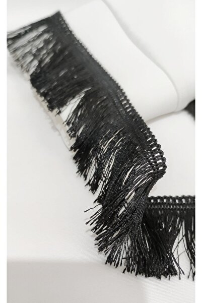 ALTAY AKSESUAR Siyah Kenar Püskül Saçak