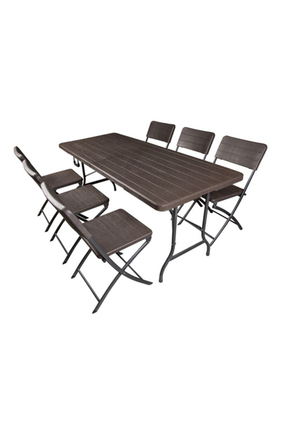 Living Accents 7-Piece Weather Resistant Durable Outdoor Dining Set
