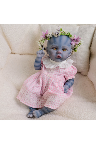 Choice دمية ريبورن بيضاء من NPK مقاس 26 سم، مصنوعة يدويًا بجودة عالية، دمية أ...