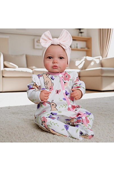 Choice دمية لولو أويك الوردية المصنوعة يدويًا بطول 49 سم و19 بوصة وجسم كامل ي...