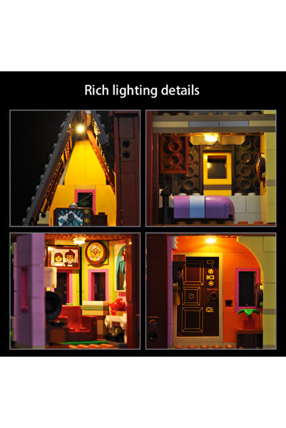 Choice مجموعة إضاءة LED LYBMTWF فقط لـ 43217، متوافقة مع نموذج منزل "Up" من Disney وPixar