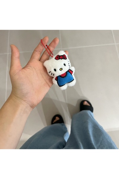 Miniso لعبة قطيفة على شكل شخصية أنمي كاواي من سانريو مقاس 8 سم، سلسلة مفاتيح ...