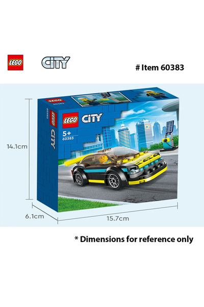 LEGO 60383 60383 City Electric Sports Car, Toy Blocks, Present, Racing Car, Town Making, Boys, Girl