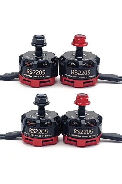 Choice 2CW and 2CCW 2 Pair Brushless Motor RS2205 2300KV CW/CCW aircraft model four axis 5-inch for 2-6s 20