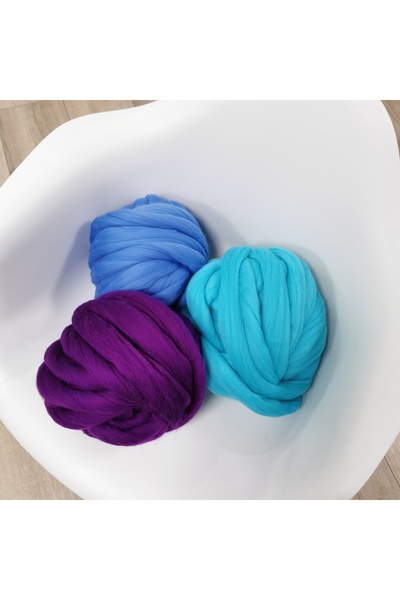 Kardelia Giant knitting yarn, merino wool, 1 kg
