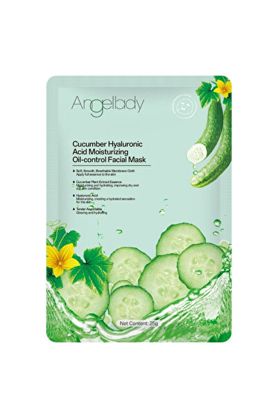 OEM Set of 6 Facial Masks with Plants & Hyaluronic Acid for Hydration ANGELLADY®