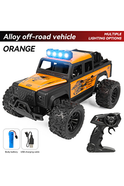 Choice 3699-SY9 سيارة لعبة برتقالية تعمل بالتحكم عن بعد، قادرة على التكيف مع ...