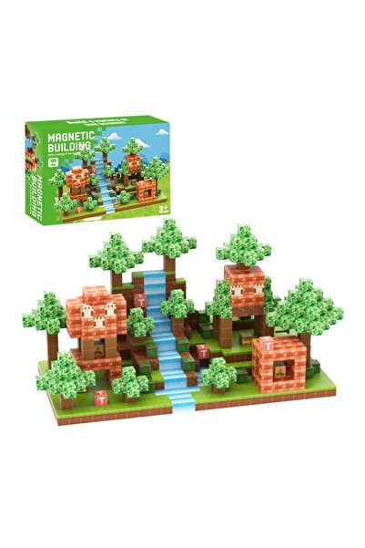 Choice Magnetic Blocks-100PCS Magnetic Building Blocks Magnet Cube Toys Stacking, Build Forest World Set...