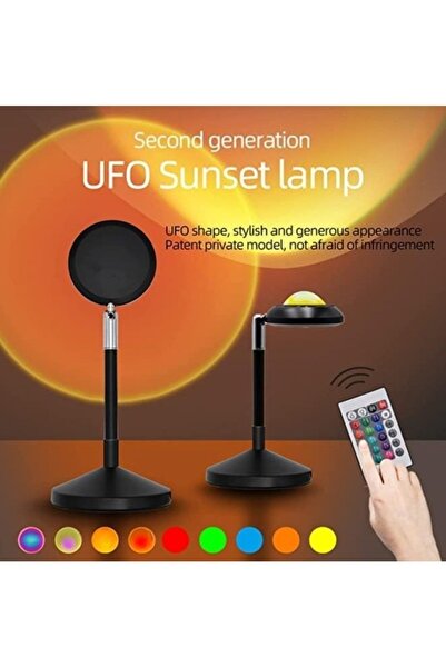 Primo Plus Sunset Projection Lamp, Sunset Lamp Designed With 16 Static Colors Gradient Effects