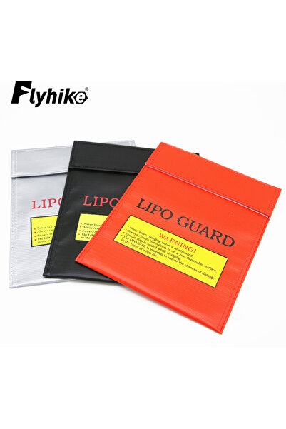 Choice 18x23cm silver RC LiPo Battery Safety Bag Safe Guard Charge Sack 18x23cm 30x23cm Red Black Silver fo