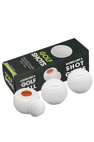 Choice 3 قطع من أكواب الشرب البلاستيكية على شكل كرة جولف مصنوعة من مادة ABS ق...