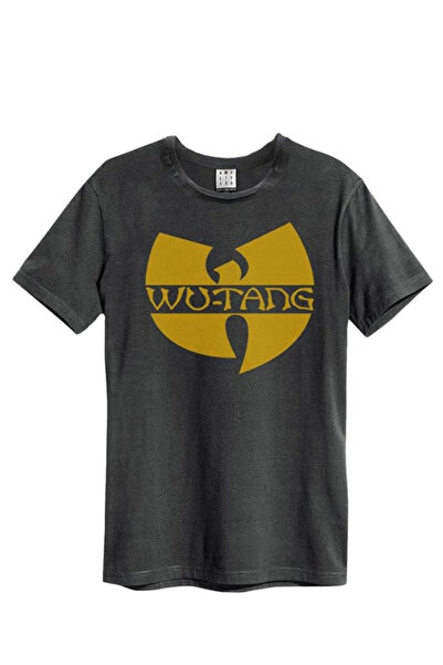 Amplified - Men's / Women's Unisex Logo T-Shirt, Charcoal, X-Large