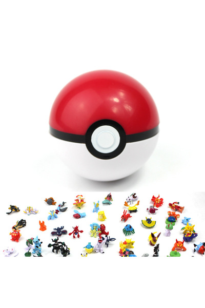 Miniso مجموعة ألعاب شخصيات الحركة بوكيمون بوكيبول 7 سم مع 1 قطعة من الشخصيات الصغيرة العشوائية بالداخل لعبة قابلة للتجميع ...