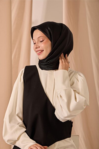 Silk Home Plain Shiny Scarf 75006-54