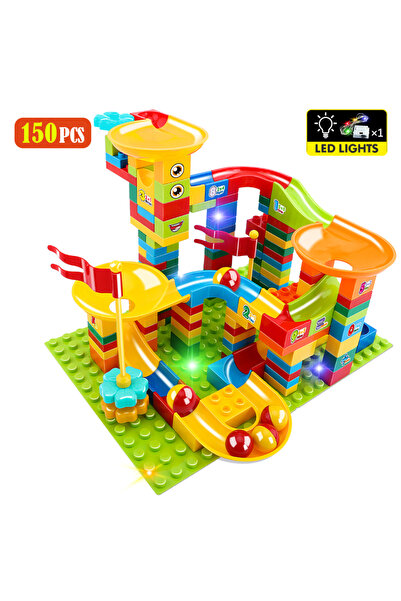 Choice1 without packaging 36-186PCS Big Size Marble Race Run Particle Scenes ...